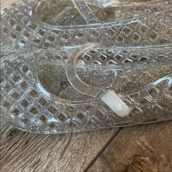 Girls Jelly Style Clear Shoe Sandals Size 11 - Picture 3 of 4